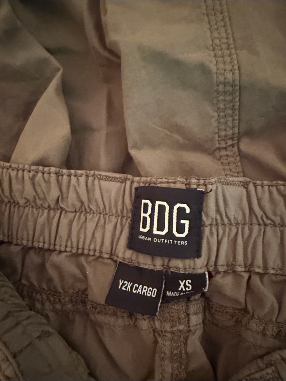 Urban Outfitters Olive Green Cargo Pants - Picture 3 of 3